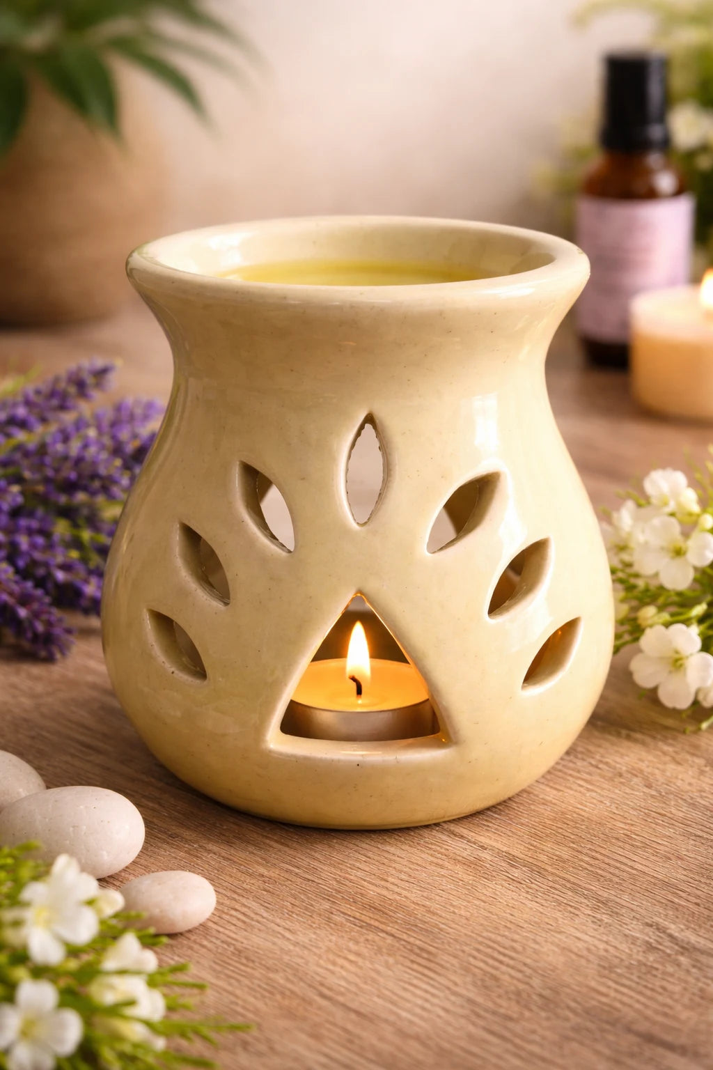 Naturalief Matki shape candle Diffuser