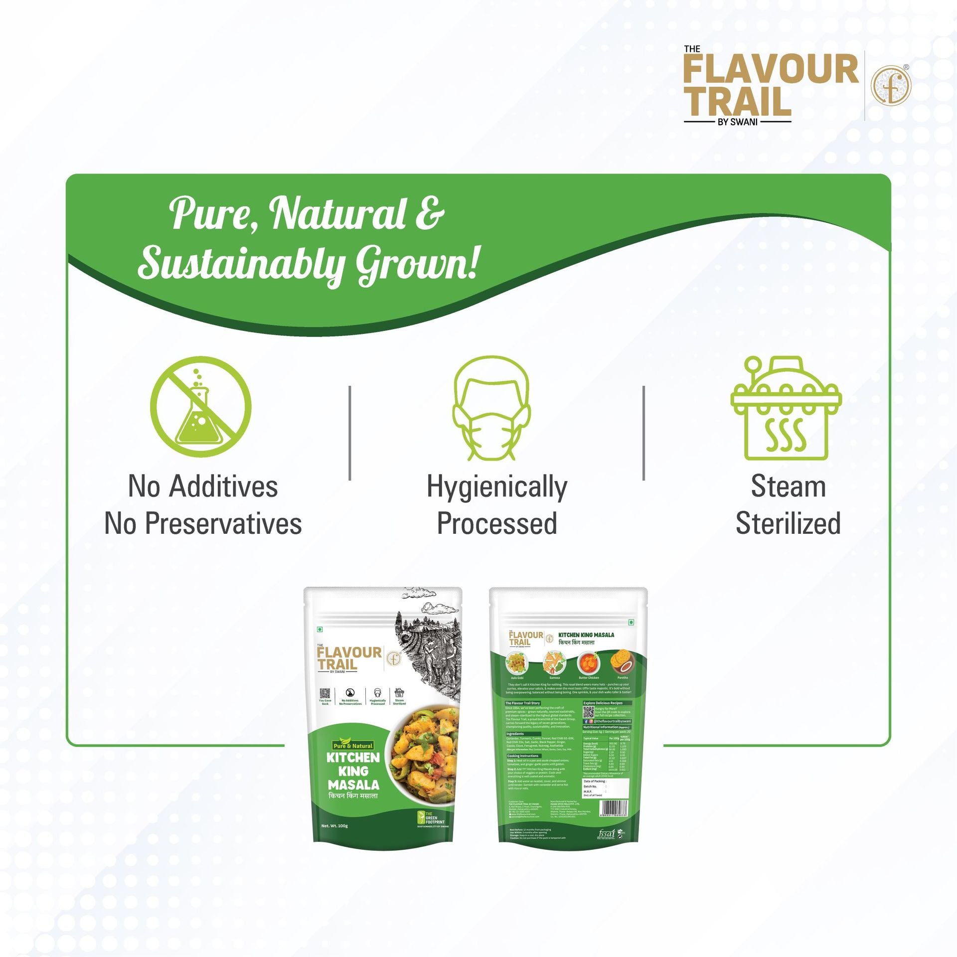 The Flavour Trail - Pure & Natural Kitchen King Masala