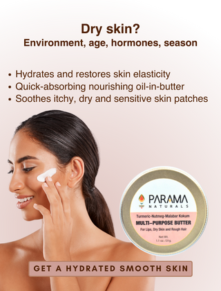 Parama Naturals Intense Moisturizing Collection For Dry Skin, Dry Climate, Winter, Raksha Bandhan Gift For Brother & Sister