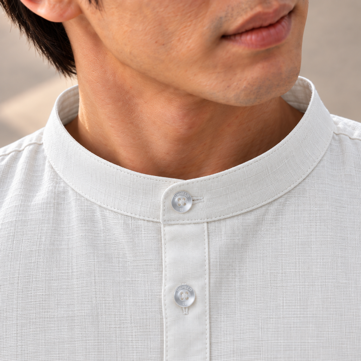 UNHELD Men Hemp Full Sleeve Water Repellent Odor Control Short Kurta