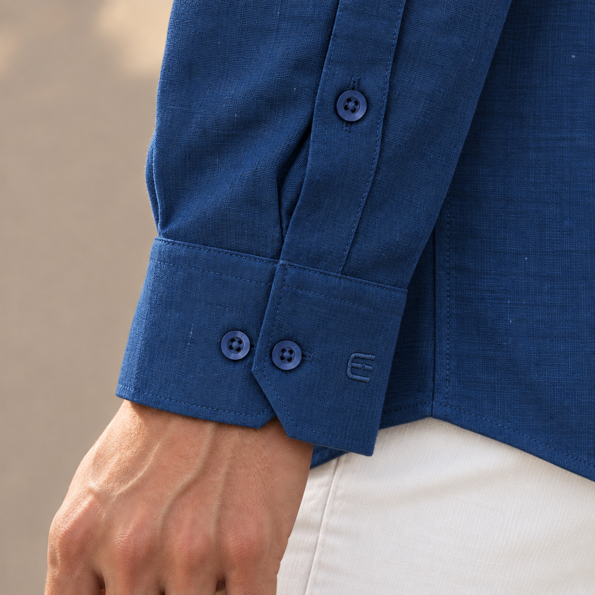 UNHELD Men Hemp Full Sleeve Water Repellent Odor Control Short Kurta