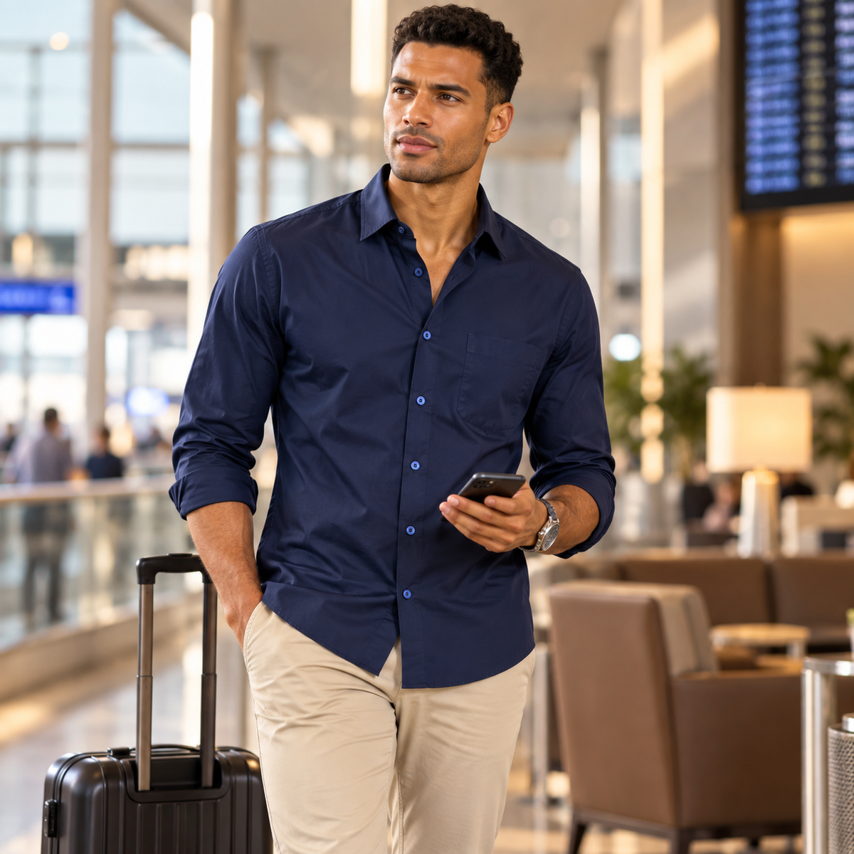 UNHELD Egyptian Giza Cotton Shirt For Men