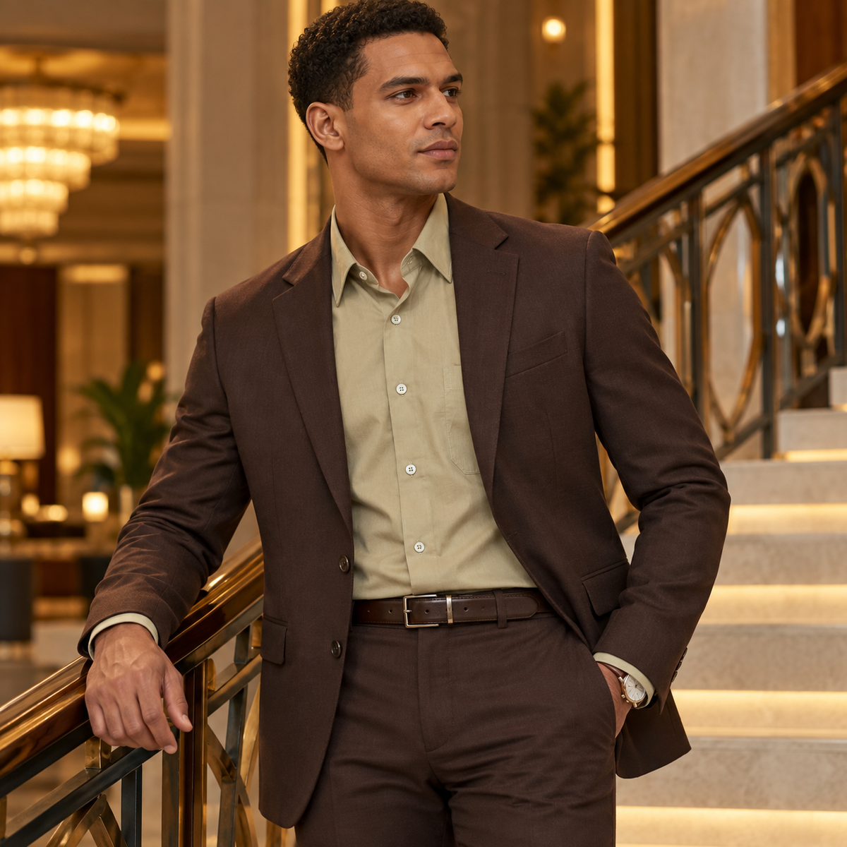 UNHELD Egyptian Giza Cotton Shirt For Men