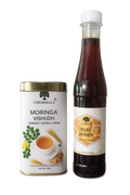 Chemmala Moringa Vishudh Herbal Detox Drink with Pure Wild Honey | Natural Energy & Wellness Tea