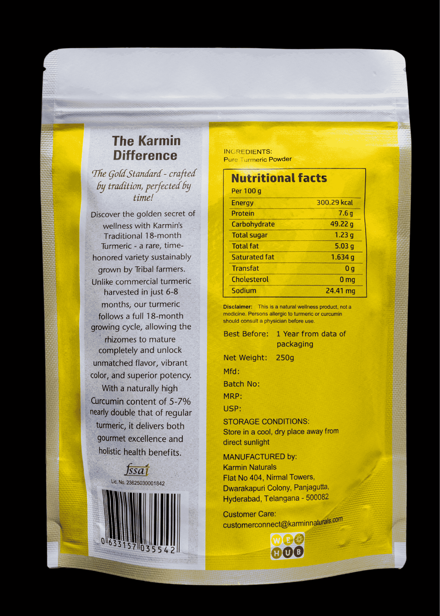 Karmin Turmeric Powder