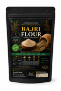 Curryfeast Bajri Flour (Pearl Millet Flour) 1kg | Naturally Gluten Free | Rich in Dietary Fiber | Make Traditional Bhakri & Roti | Easy to Digest | No Preservatives | Prepared from Whole Bajra Grain