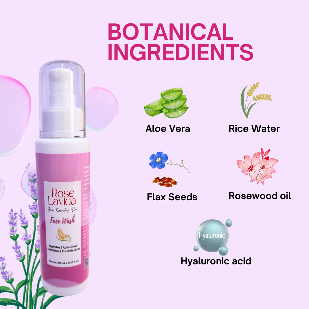 Ayurvedic Rice Aloe Radiance Cleanser | Gentle & Non-drying | For All Skin Types