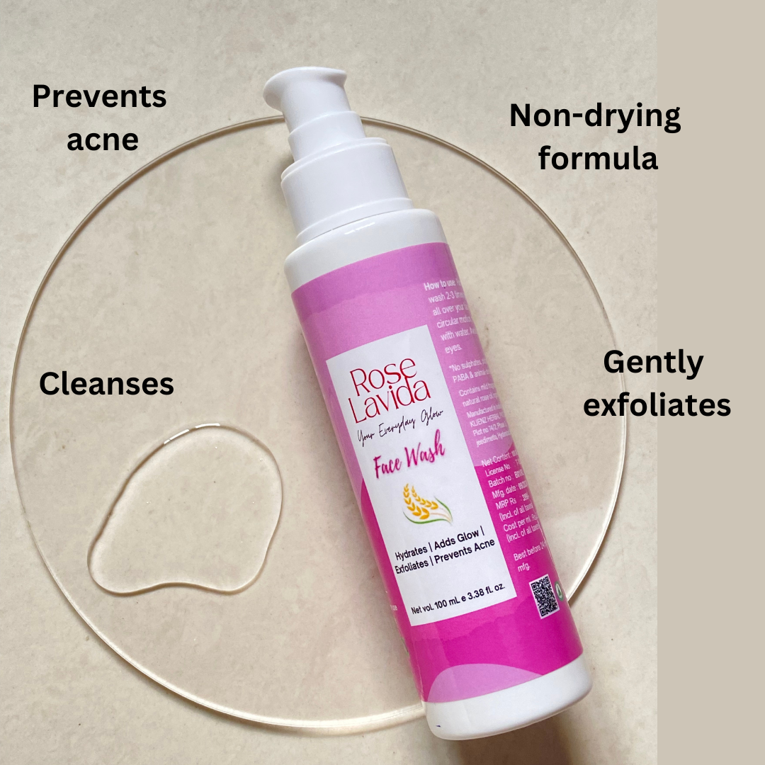 Ayurvedic Rice Aloe Radiance Cleanser | Gentle & Non-drying | For All Skin Types