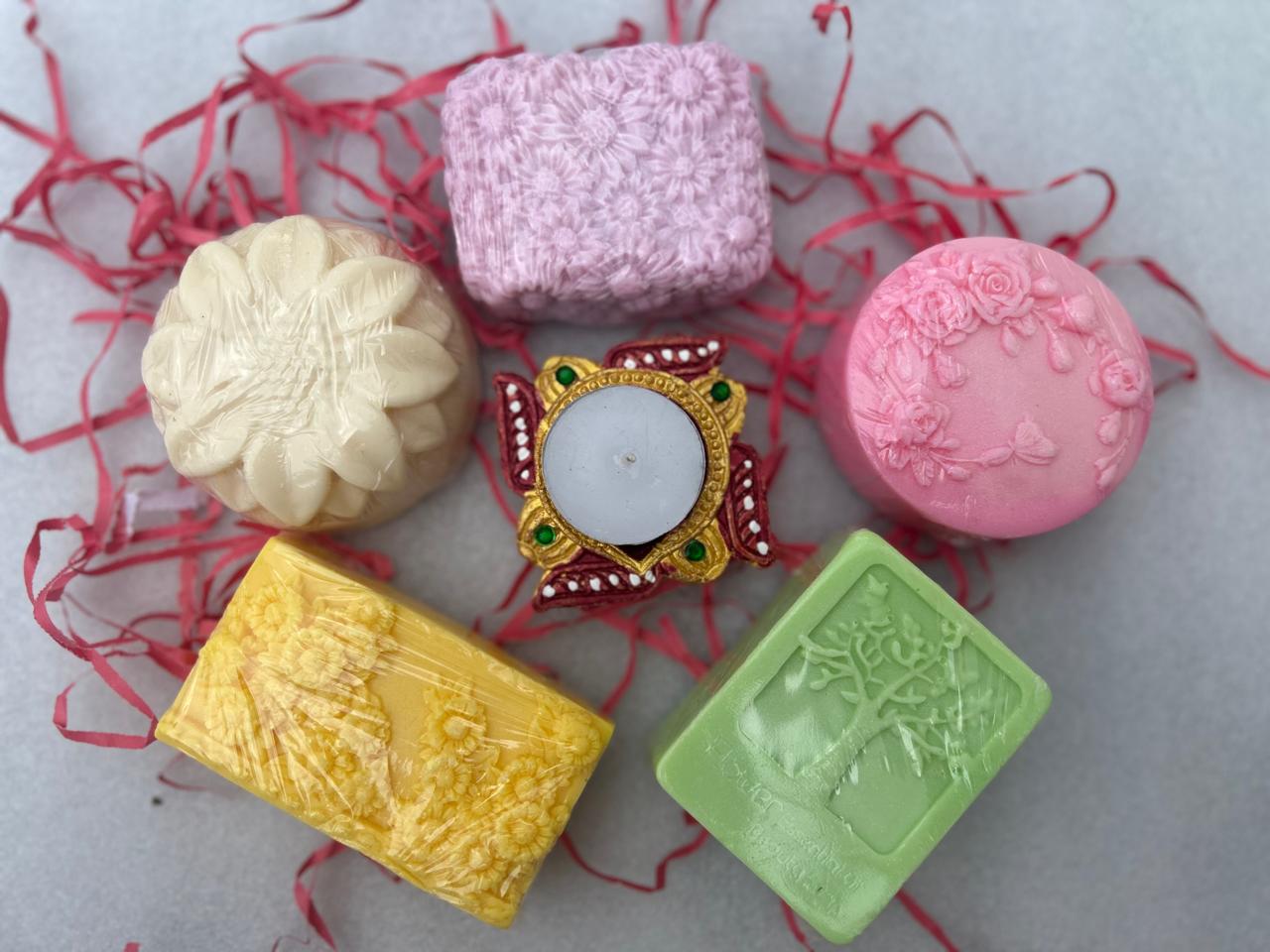 Kanha creations Diwali Hamper of soap pack of 5