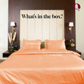 Coral Pink, 300TC Bedsheet Set