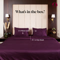 Grape Kiss, 300TC Bedsheet Set