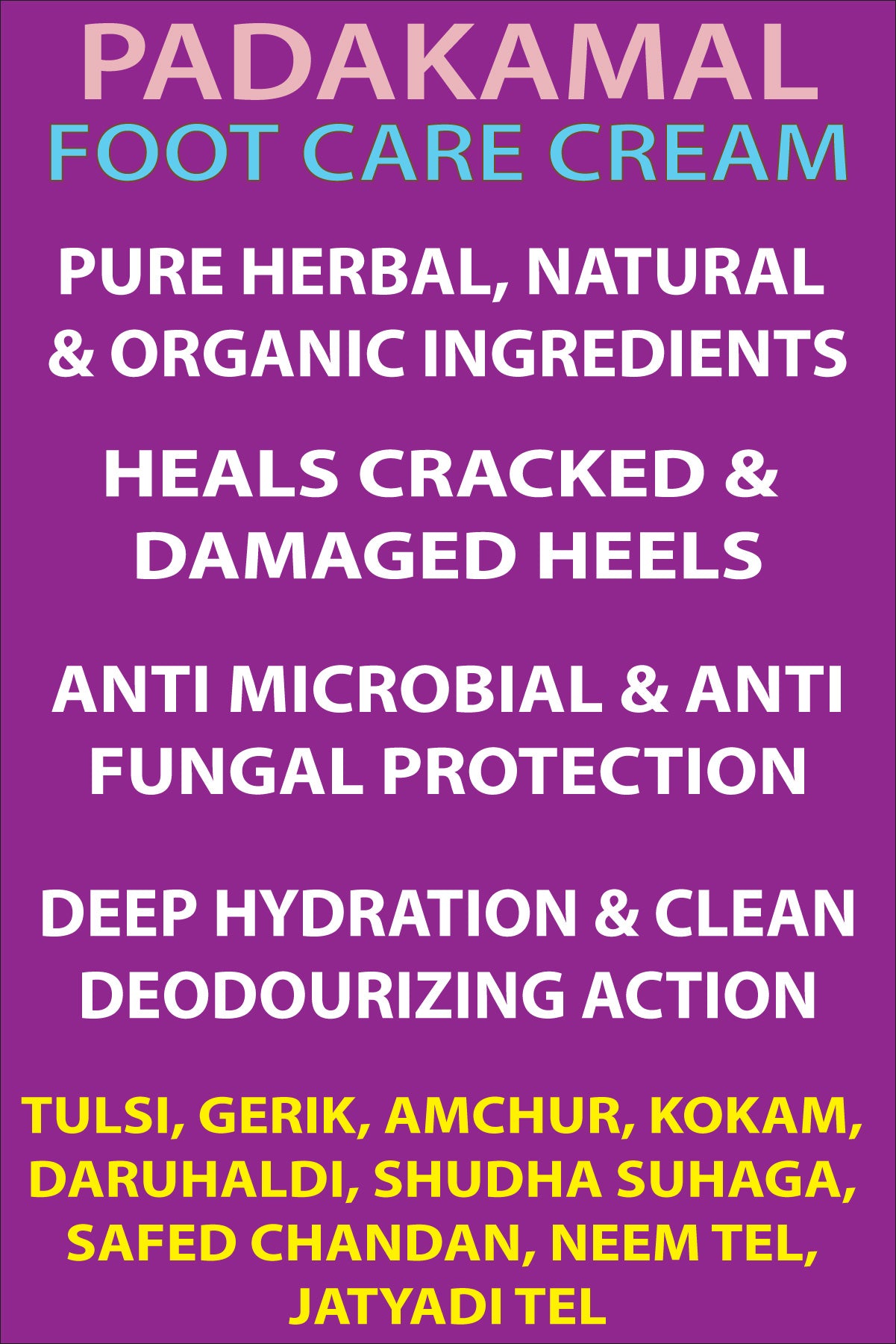Nanoherbs PADAKAMAL Foot Care Cream