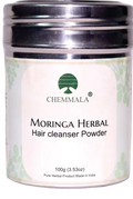 Chemmala Herbal Hair Cleanser Powder – Natural Shampoo Alternative for Strong, Healthy & Shiny Hair (Chemical-Free Ayurvedic Blend)