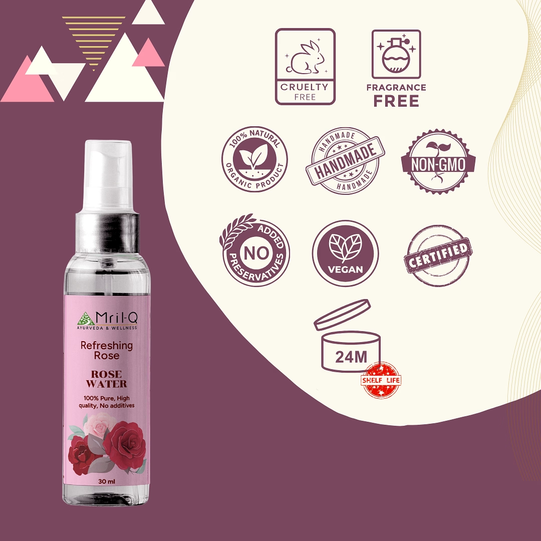 MrilQ Refreshing Roses: Rose water