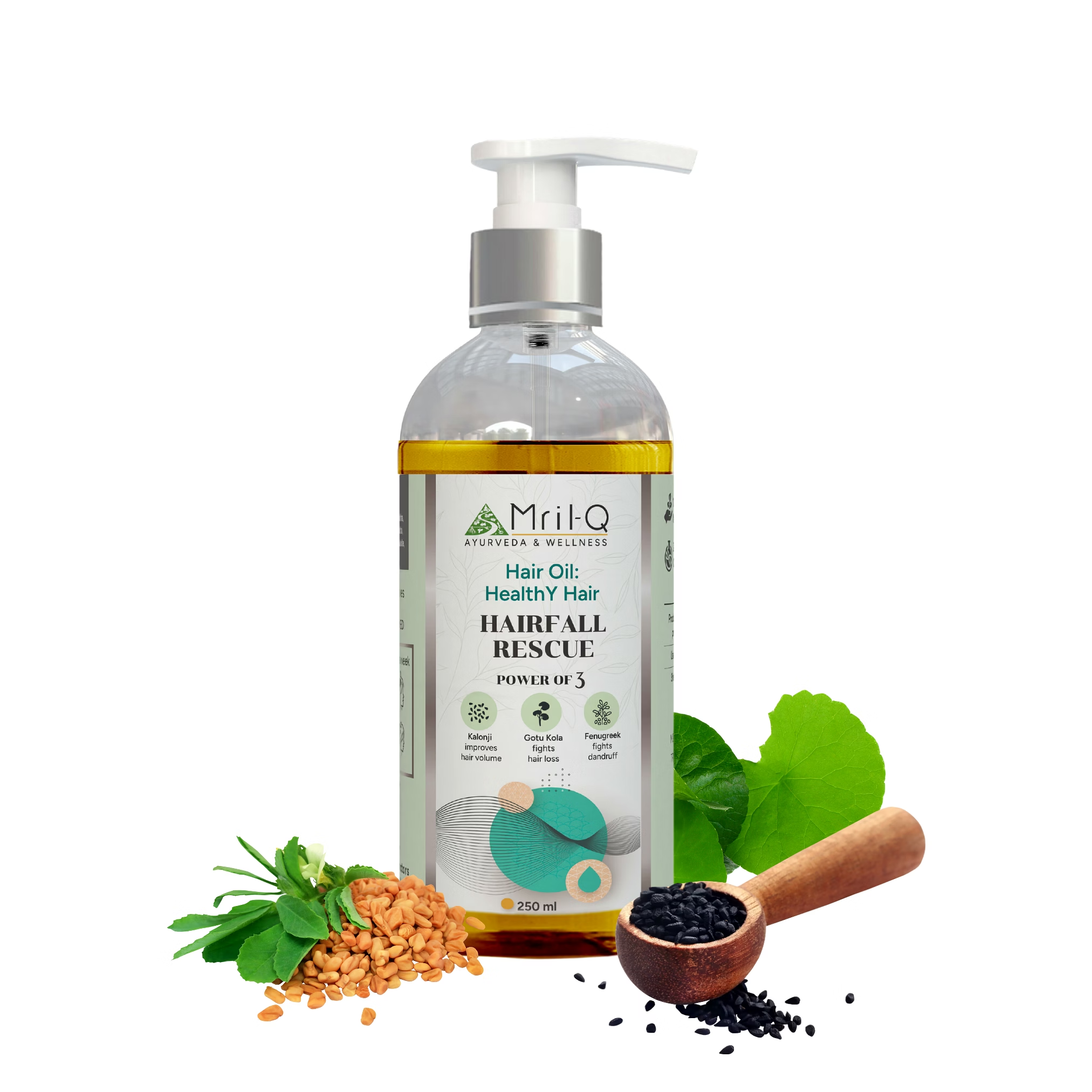 MrilQ Healthy Hair | Hair Oil | Hair Fall Control | Hair Strengthening | Increases Volume