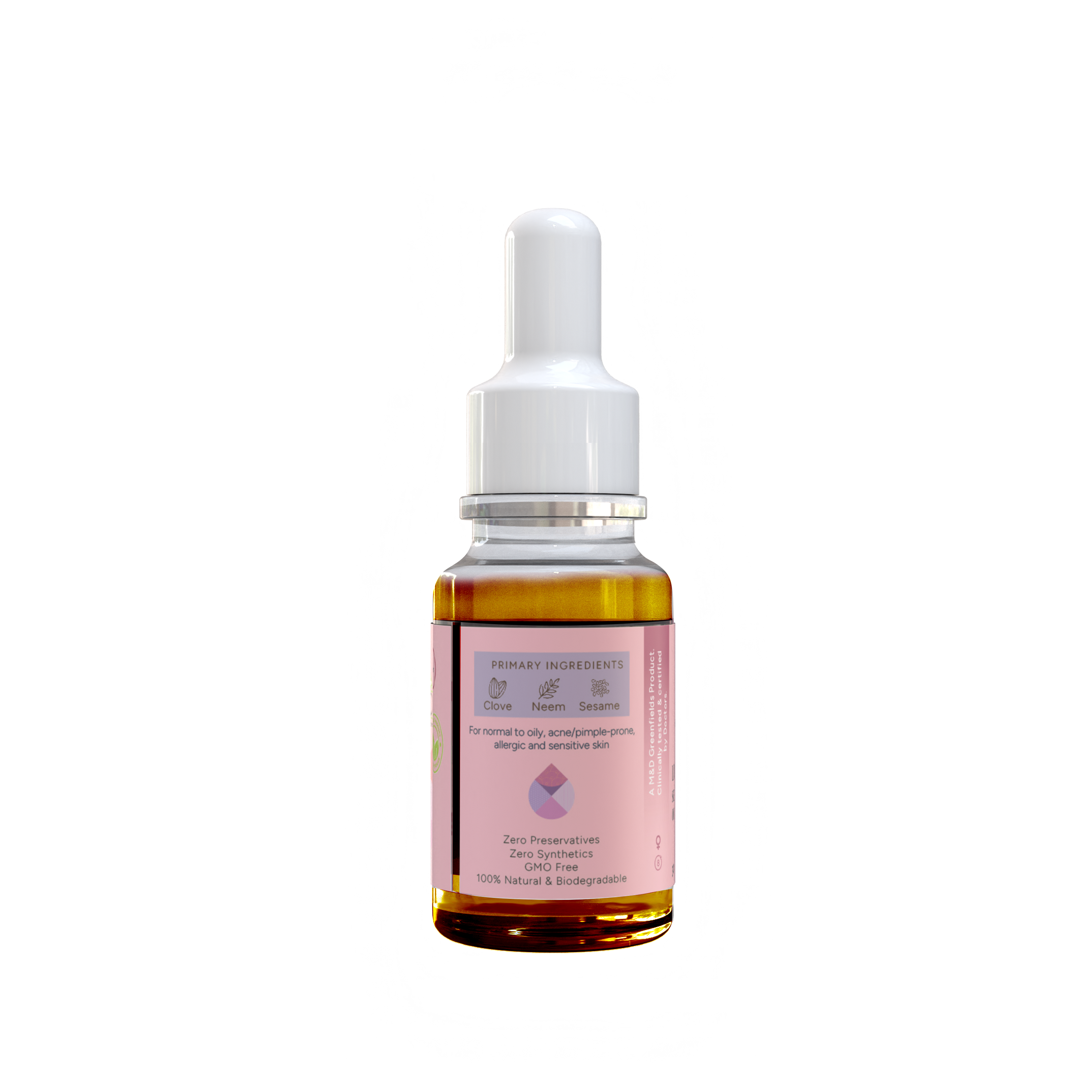 MrilQ Lustre Face Serum Oil | Acne, Pimple & Oil Control | Natural lightweight moisturizer | Daily Use | All skin types