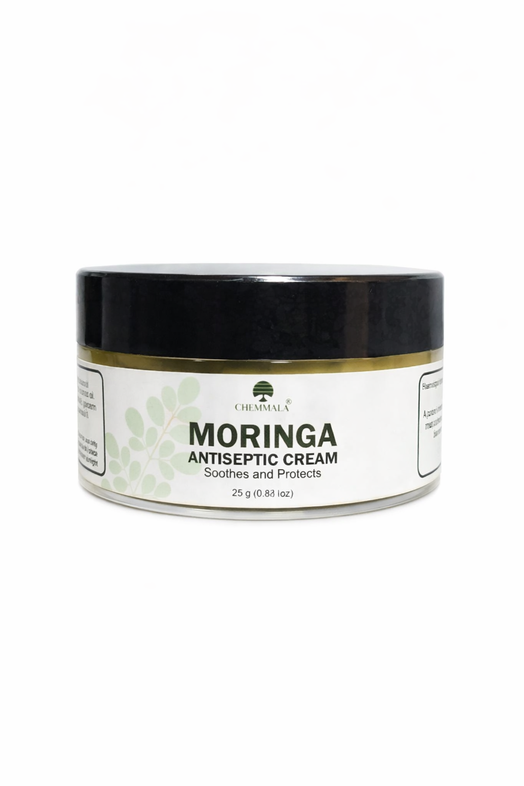 Chemmala Moringa Antiseptic Cream | Herbal Skin Protection | Soothes Irritation, Cuts & Dry Skin | Natural Formula | 25g