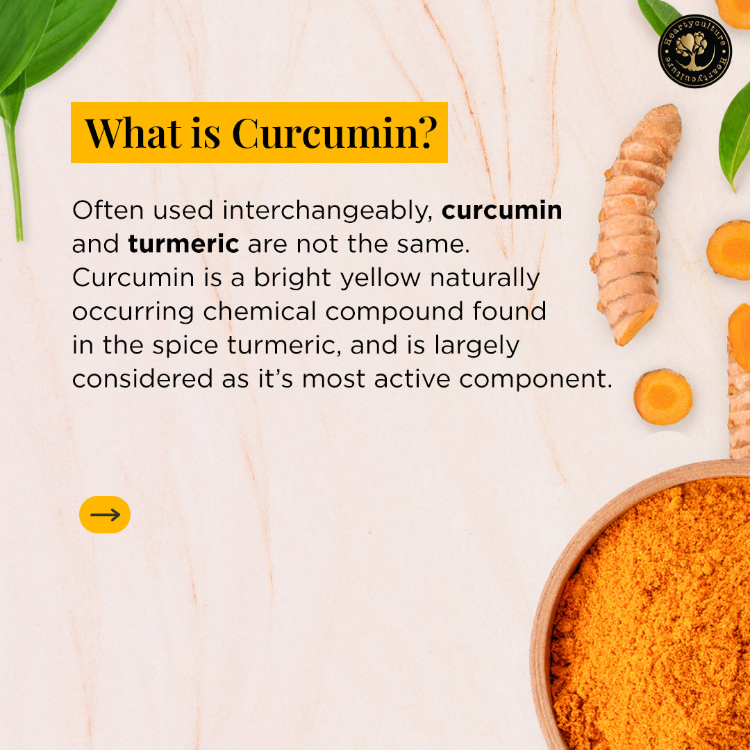 Heartyculture Turmeric Root Extract + Curcumin C3 + BioPerine