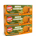 PKP Jowar Millet Butter Cookies | Sweetened with Jaggery | Baked with Butter & Desi Ghee | No Maida Healthy Cookies | 345g (Pack of 3)