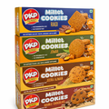 PKP Millet Cookies Variety Pack | Ragi, Jowar, Jeera Ajwain & Chocolate | Butter & Desi Ghee Cookies | No Maida Healthy Cookies | 475g (Pack of 4)