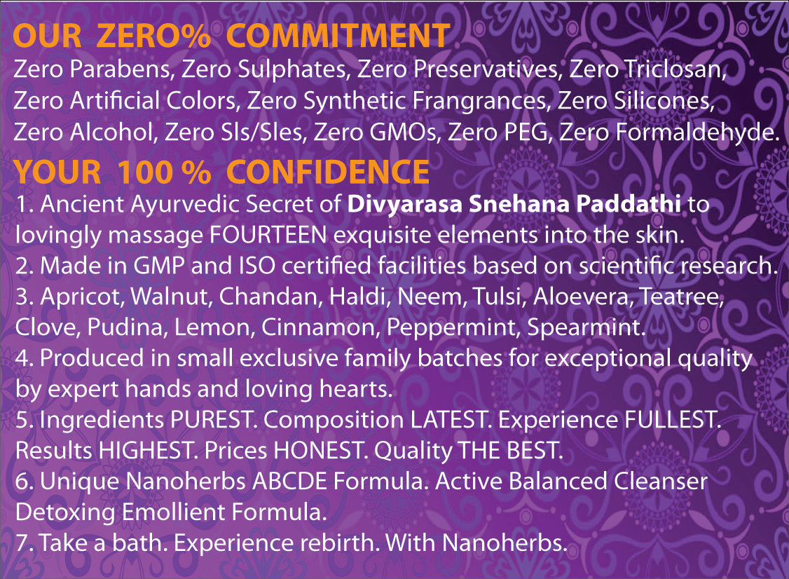 Nanoherbs SARVANGA SNAN Special Detoxscrub Soap Buy 2 Get 1 FREE