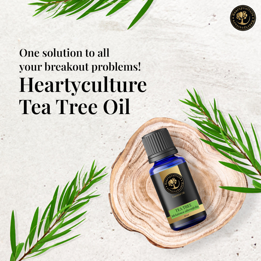 Heartyculture Tea Tree Essential Oil - 10 ml