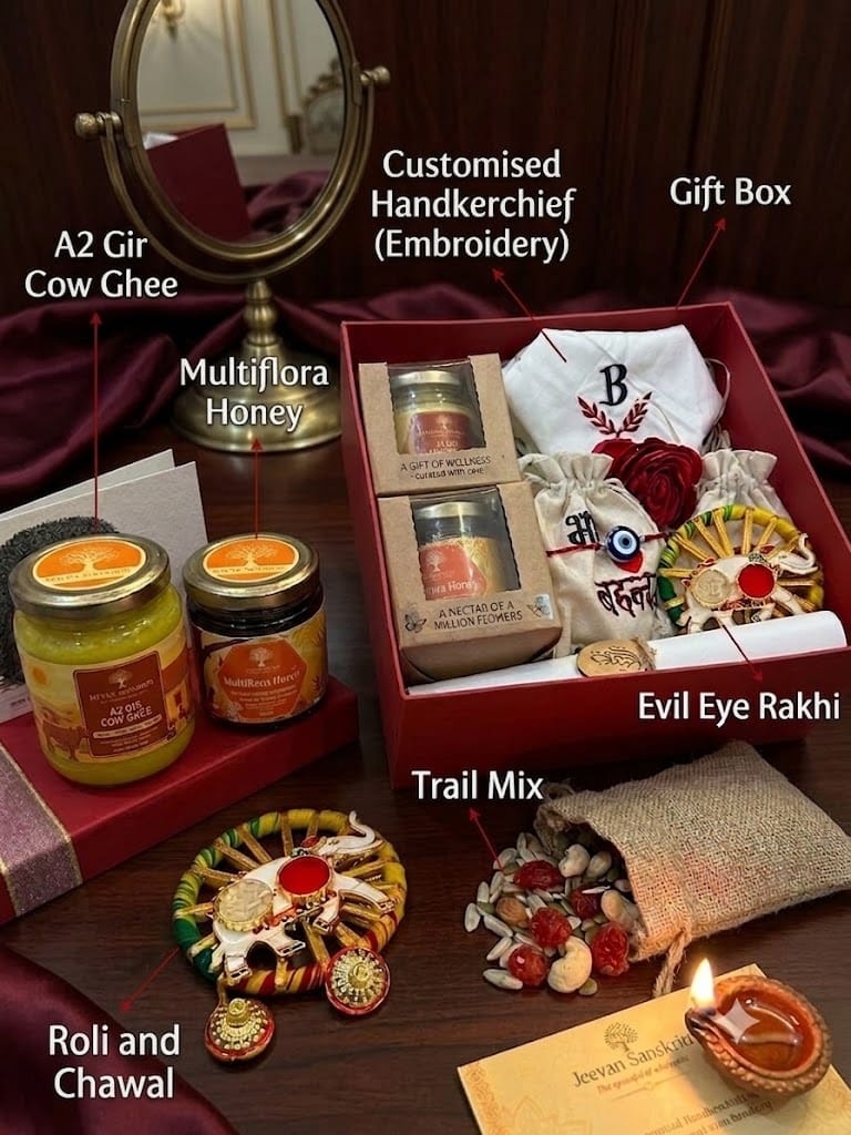 RAKHI GIFT HAMPER (JEEVAN SANSKRITI)