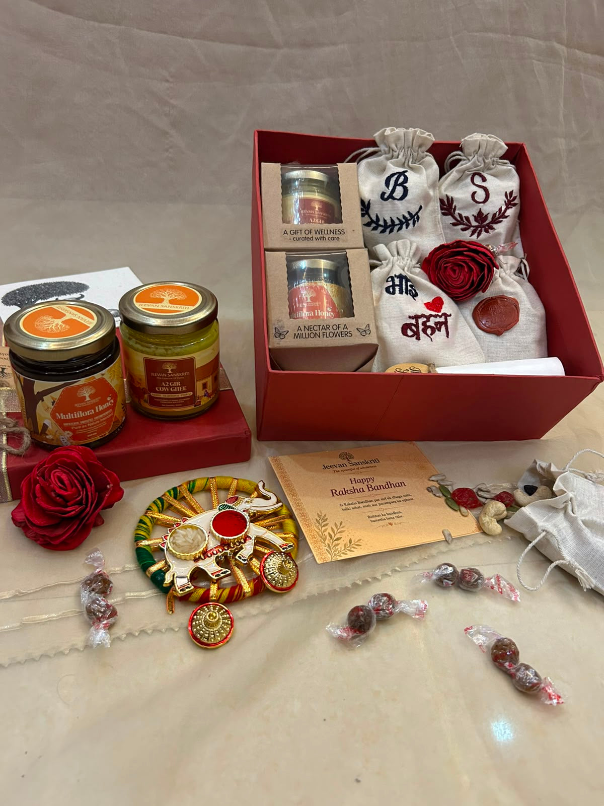 RAKHI GIFT HAMPER (JEEVAN SANSKRITI)