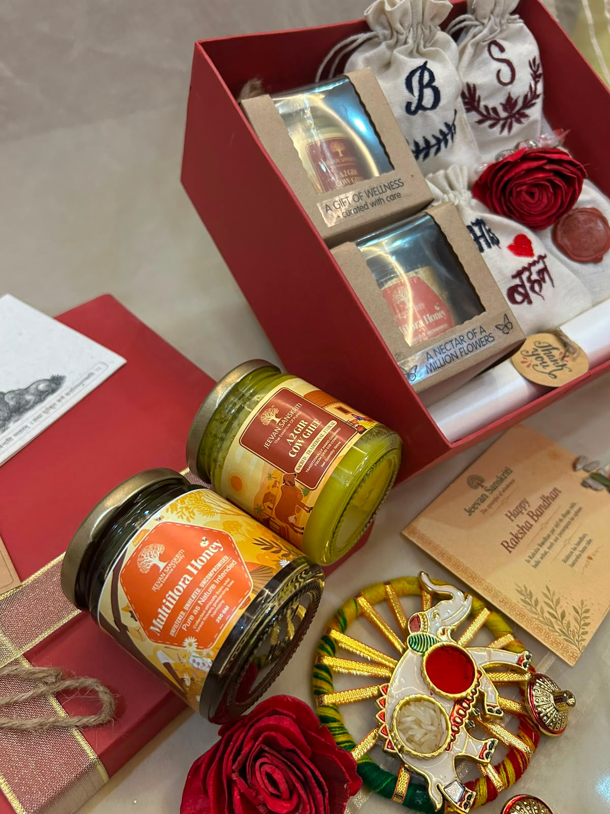 RAKHI GIFT HAMPER (JEEVAN SANSKRITI)