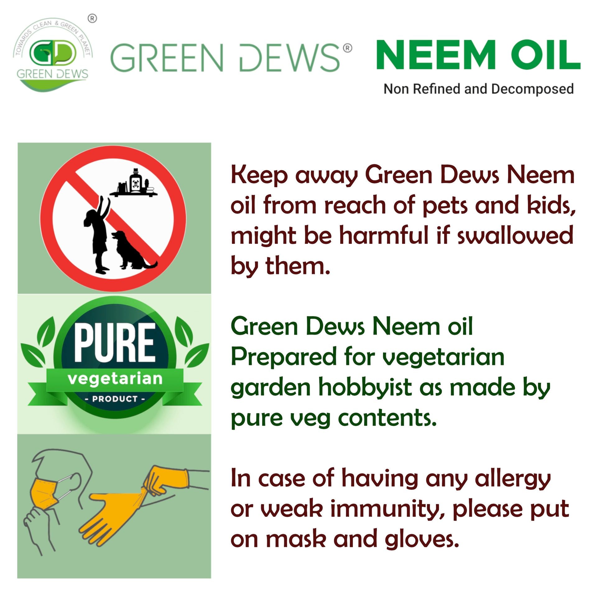 GreenDews Neem Oil - hfnl!fe