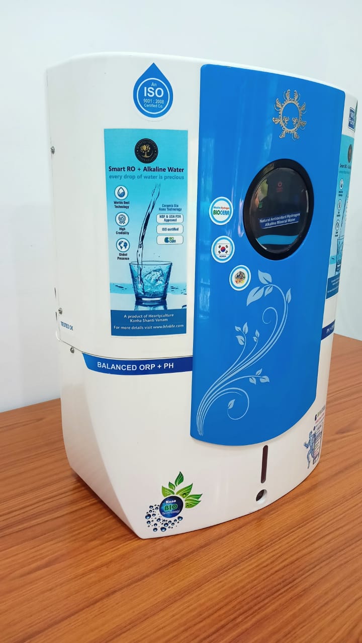 Heartyculture's Smart Basic RO + Antioxidant Alkaline Water Purifier ( 5 Stages ) - hfnl!fe