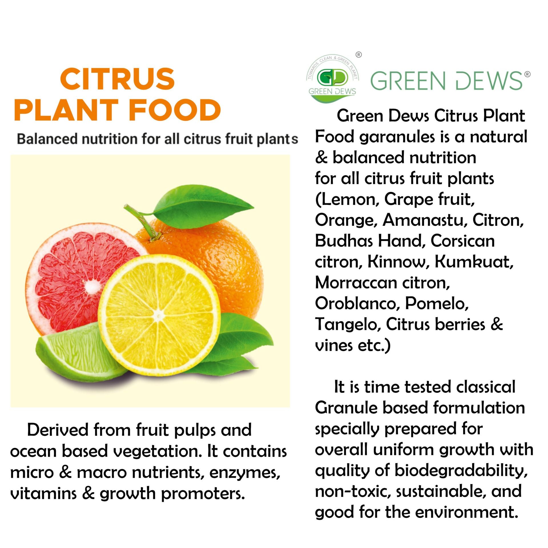 fertilizer for lemon plant Green Dews Fertilizer For Lemon Plant Organic Granules To Boost More F
