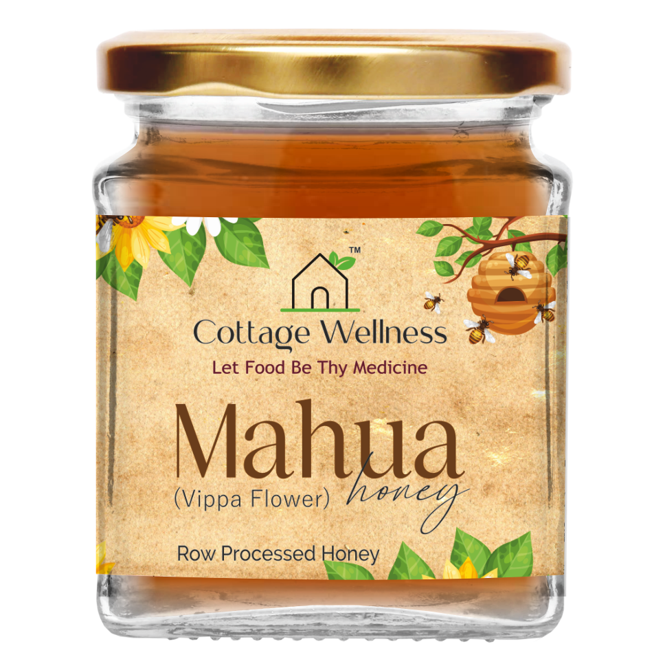 Cottage Wellness Natural Mahua Honey 300gm - hfnl!fe