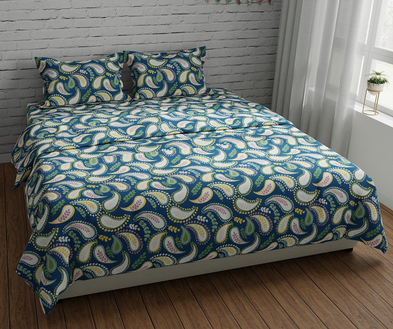 Swaas 100% Pure Cotton Paisley Pillow Covers - hfnl!fe