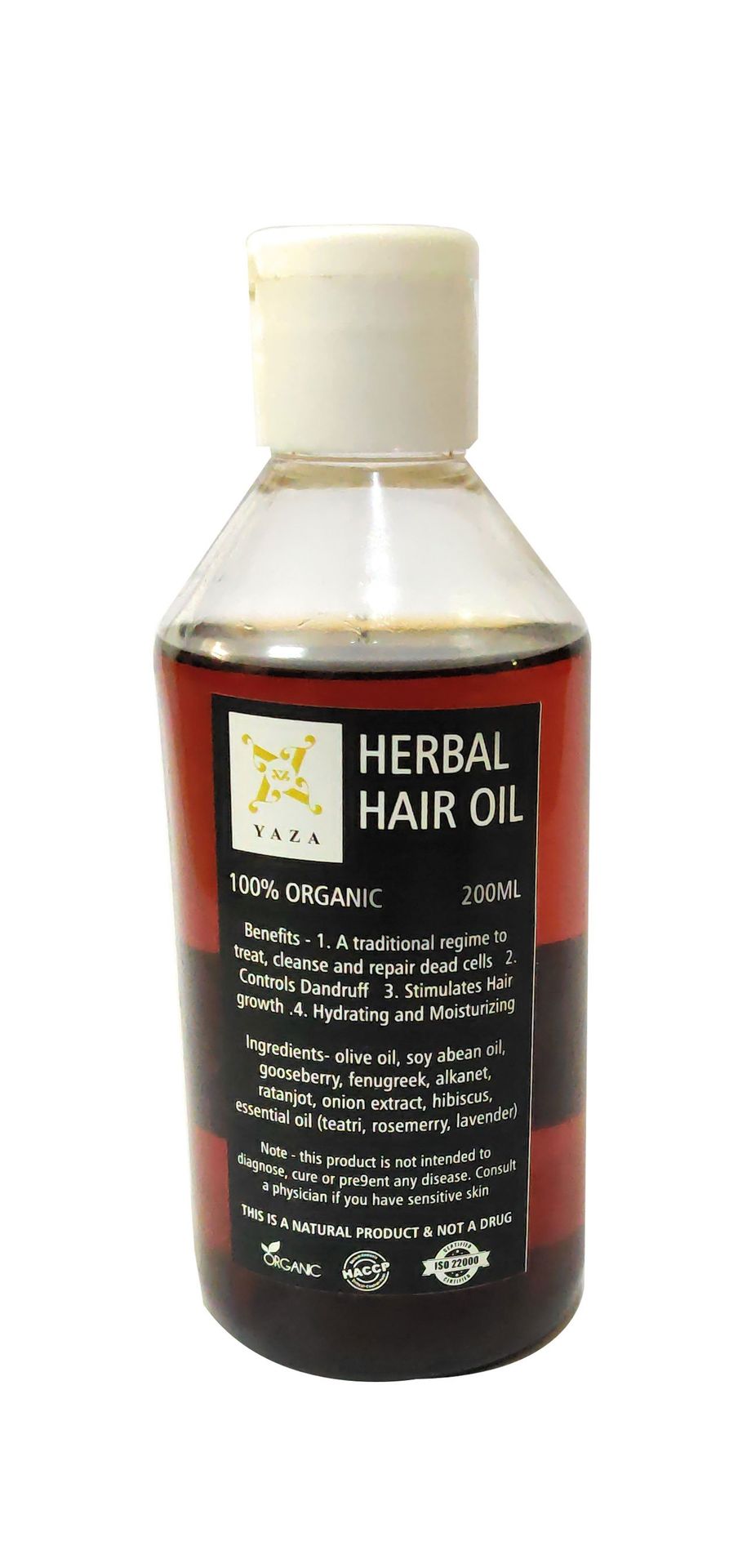 Yaza Herbal Hair Oil 200ml - hfnl!fe