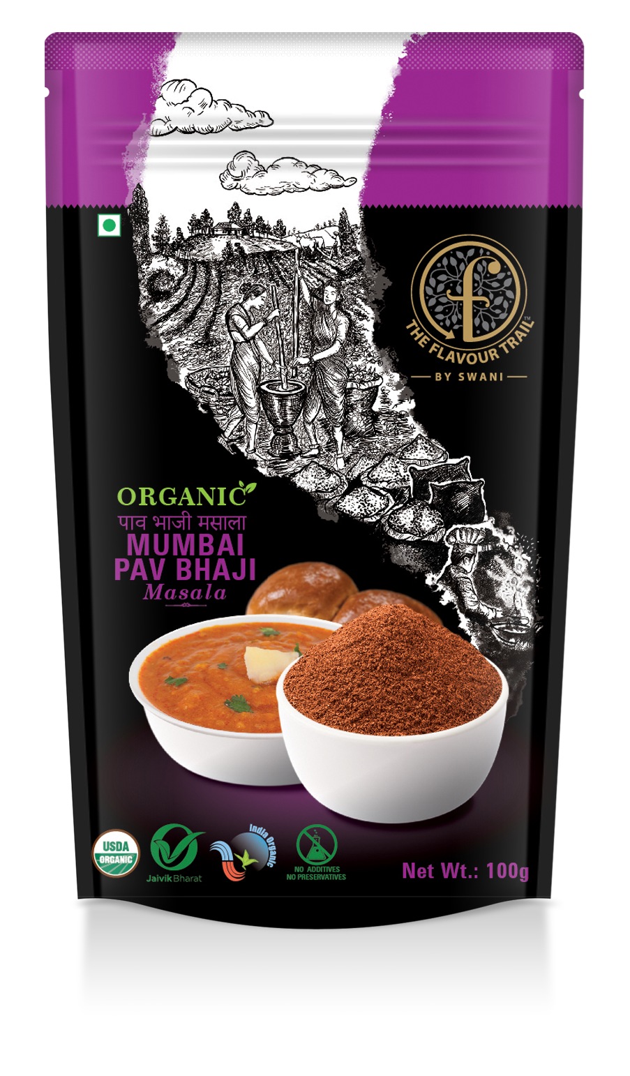 Flavortrail Mumbai Pav Bhaji Masala