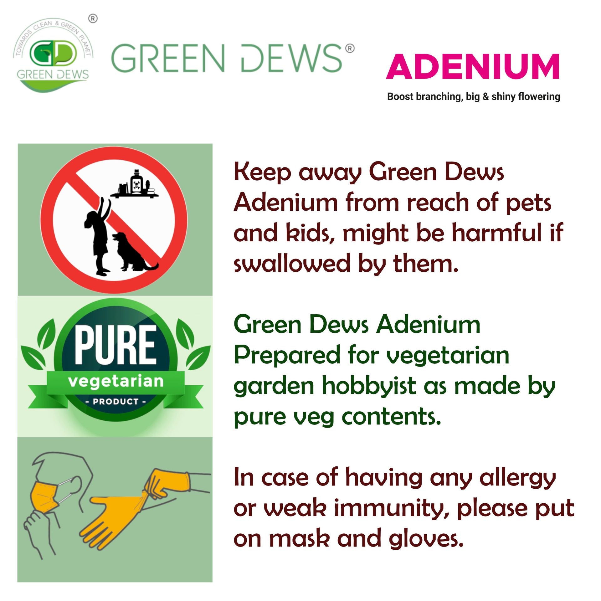 fertilizer for adenium plant Green Dews Adenium Fertilizer Adenium Food Organic Liquid Balanced for