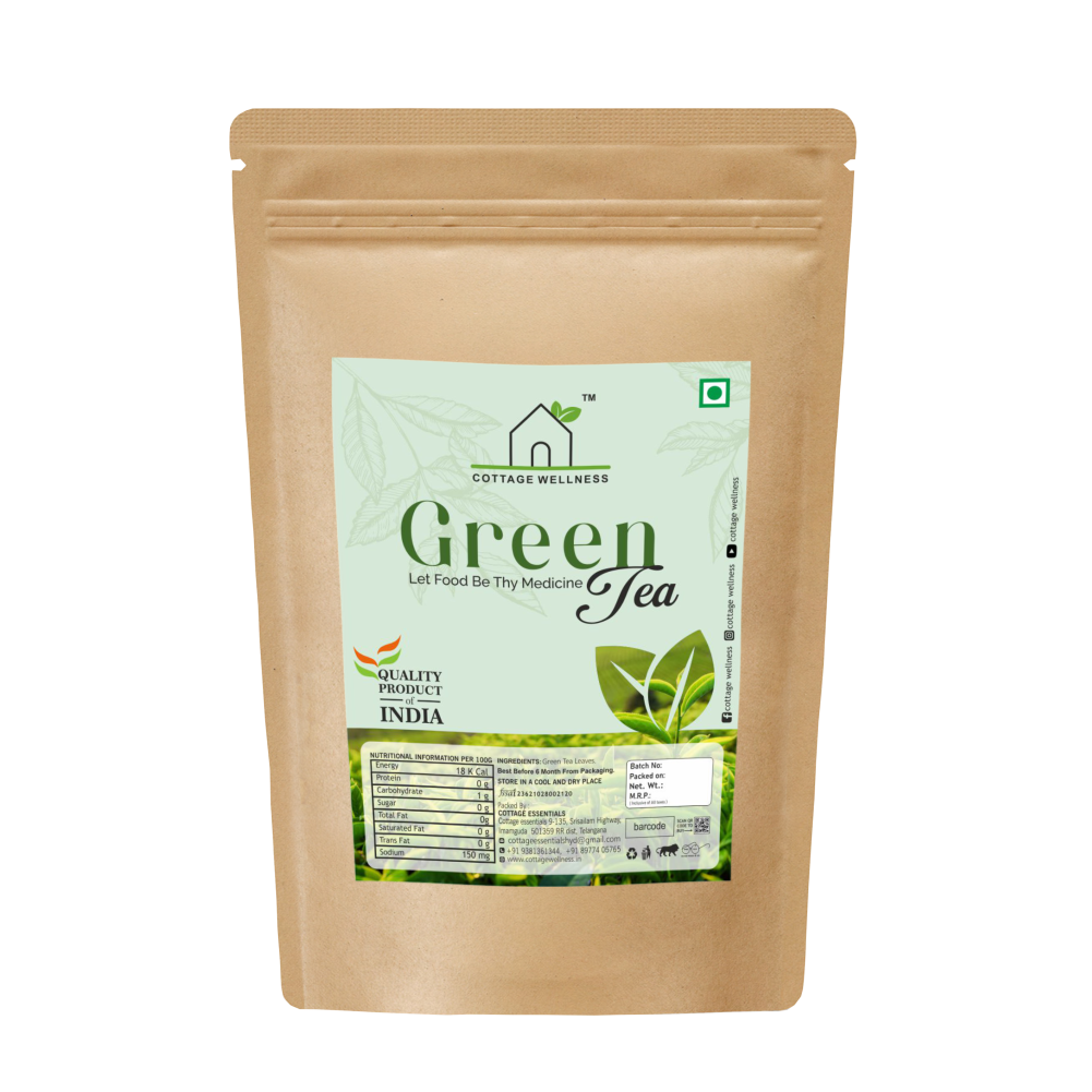 Cottage Wellness Green Tea 250gm - hfnl!fe