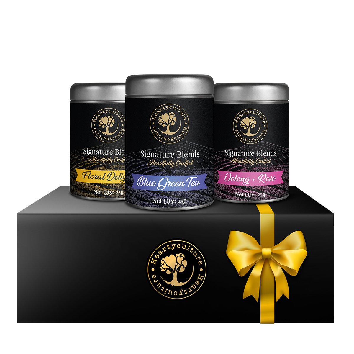 Heartyculture Signature Tea Blends - Three in One Box - hfnl!fe