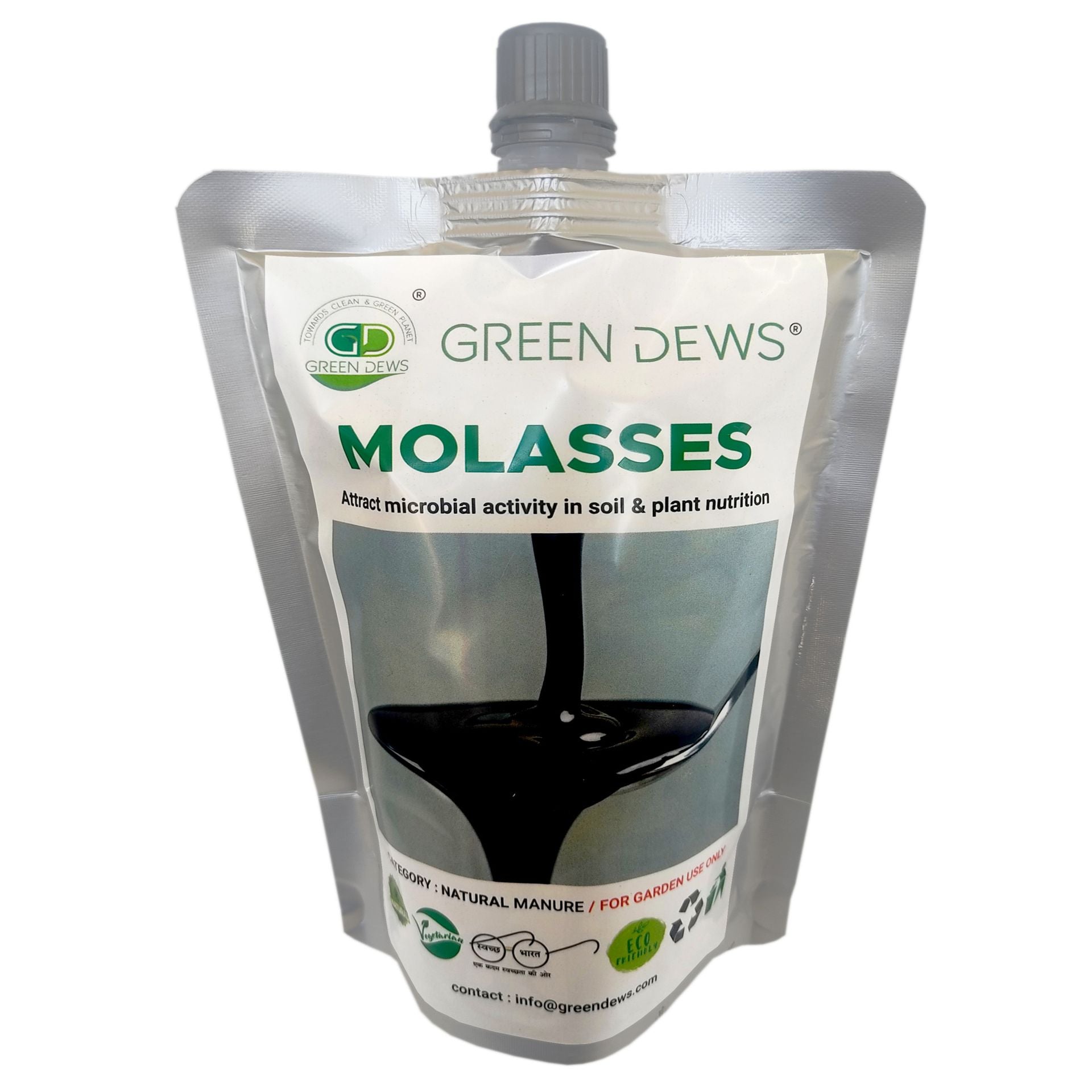 Green Dews Molasses Fertilizer For Plants And Garden Organic Liquid Richest In Nitrogen Copper Potash Iron - hfnl!fe