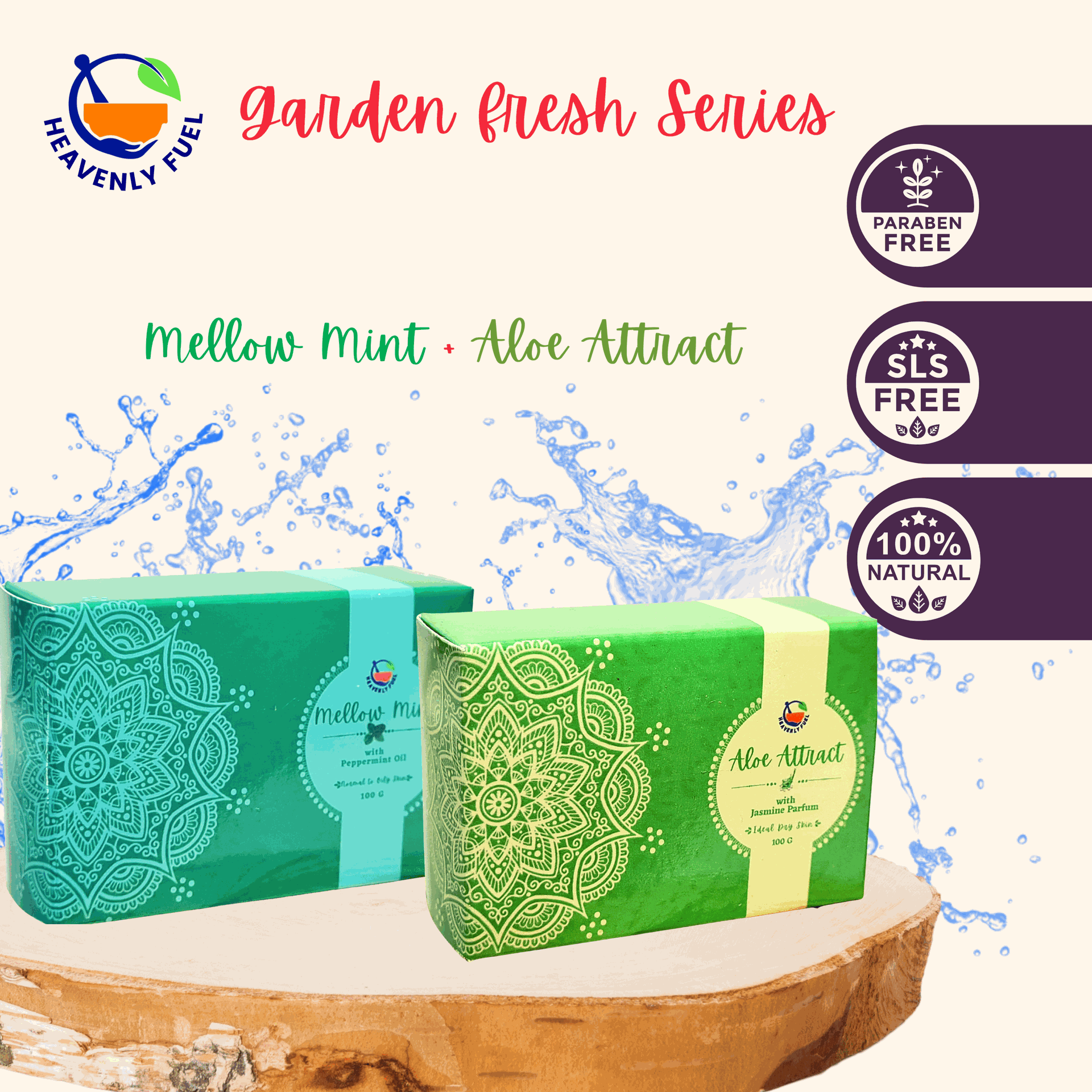 Garden Fresh Series |Handmade Butter Soap|100g each - hfnl!fe