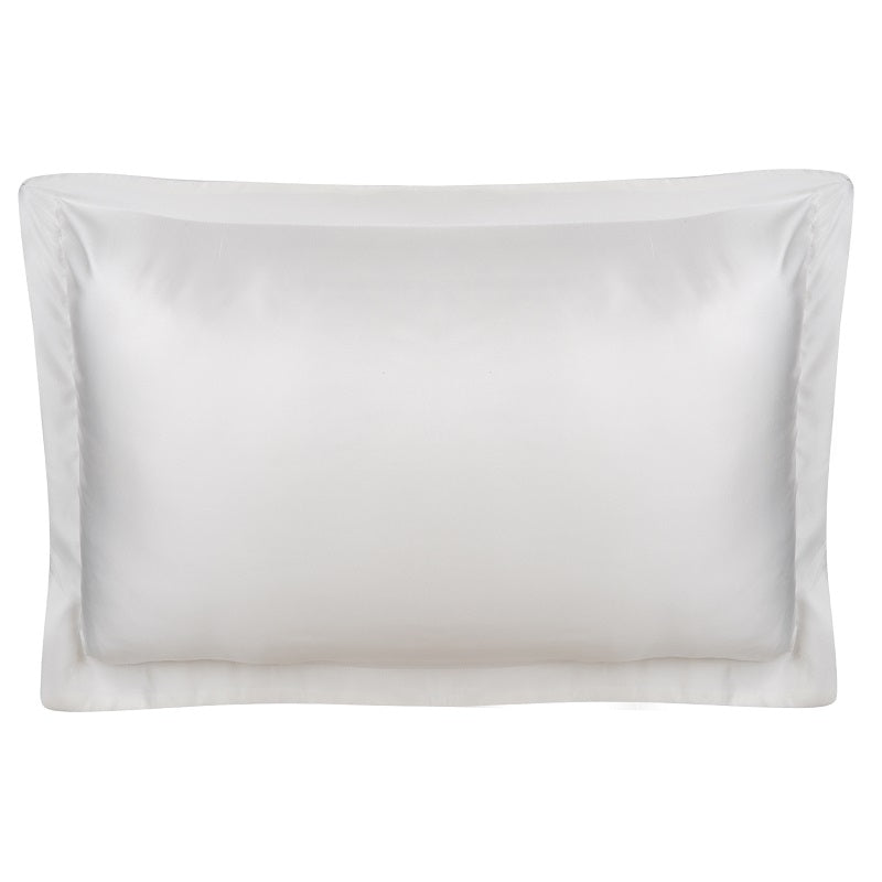 Swaas 100% Mulberry Silk Optic White Pillow Cases - Set of 2 - hfnl!fe