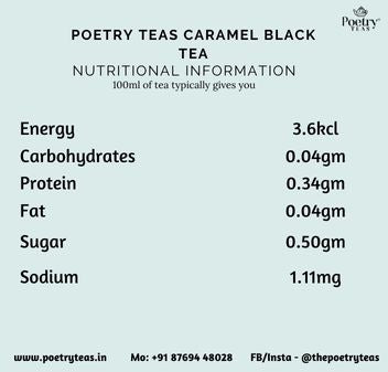 Poetry Caramel Black Tea - 75g loose