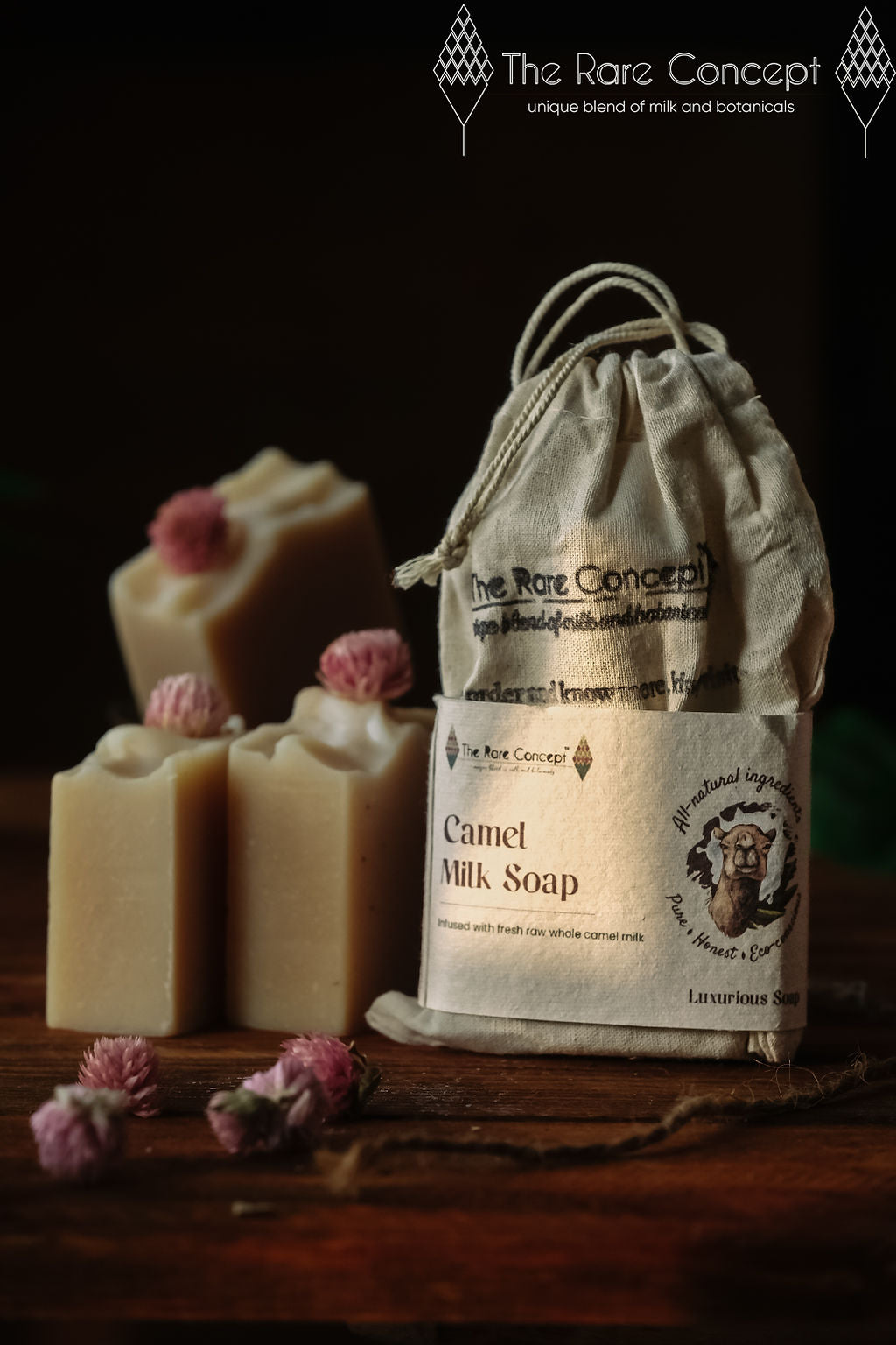 The Rare Concept Camel Milk Soap (110 gms)