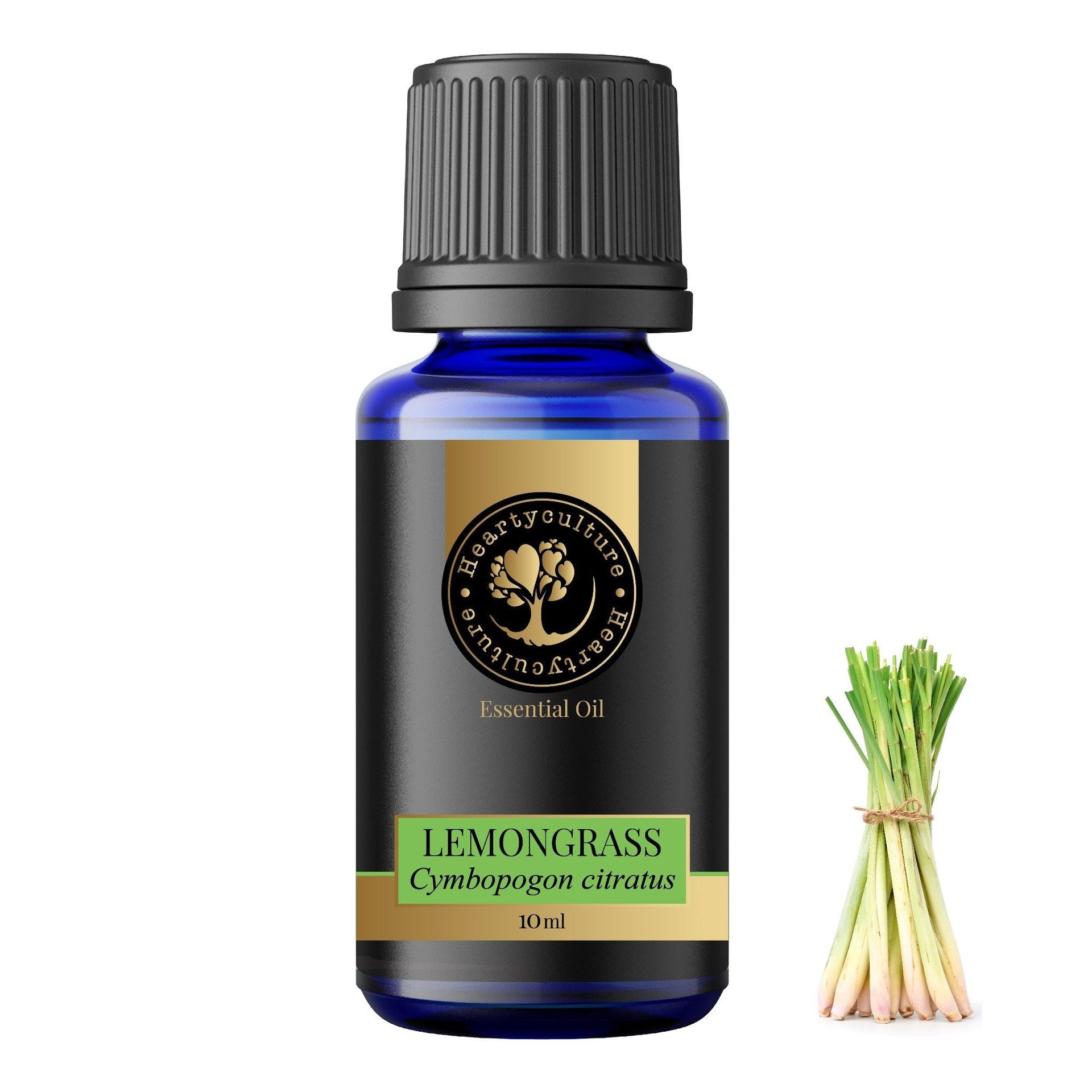 Heartyculture Lemongrass Essential Oil - 10 ml - hfnl!fe