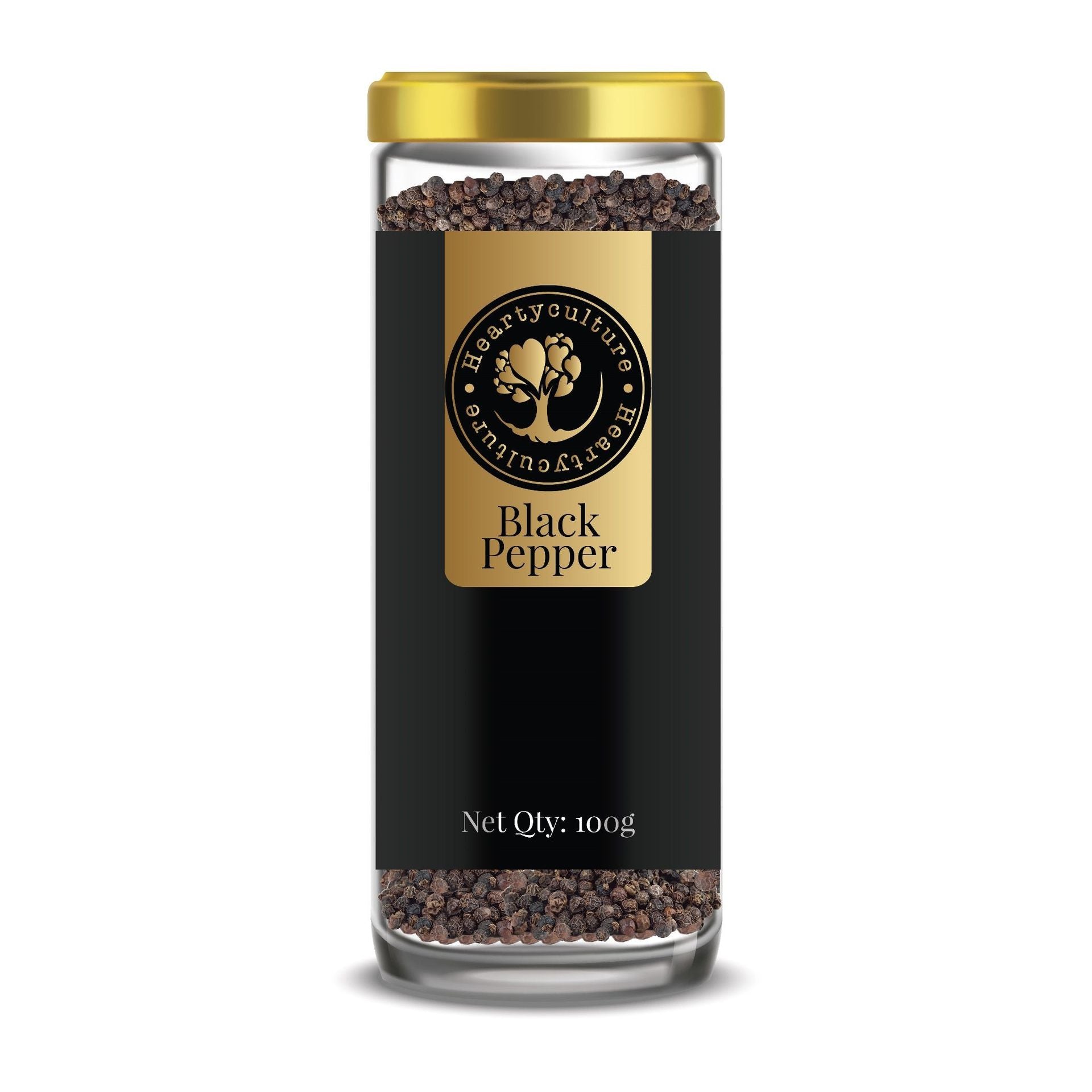 Heartyculture Black Pepper - 150 G - hfnl!fe