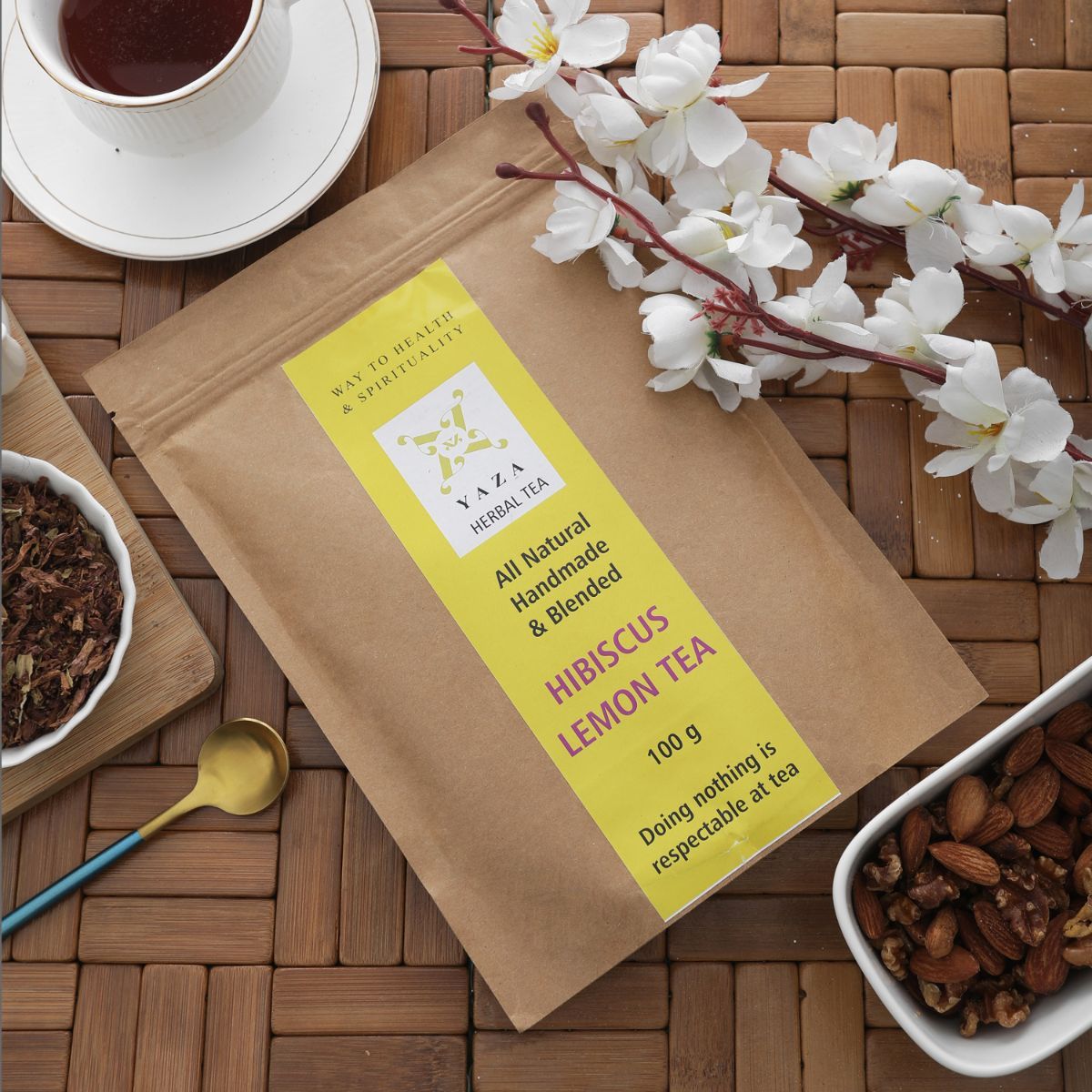 Yaza Hibiscus Lemon Tea The Ultimate Refresher & Cooler - hfnl!fe