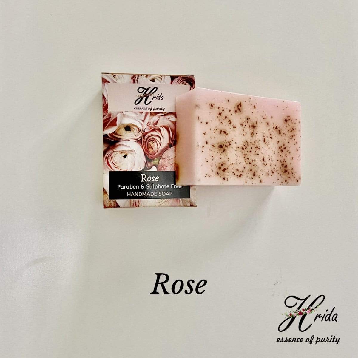 Hrida Rose Handmade Soap - hfnl!fe