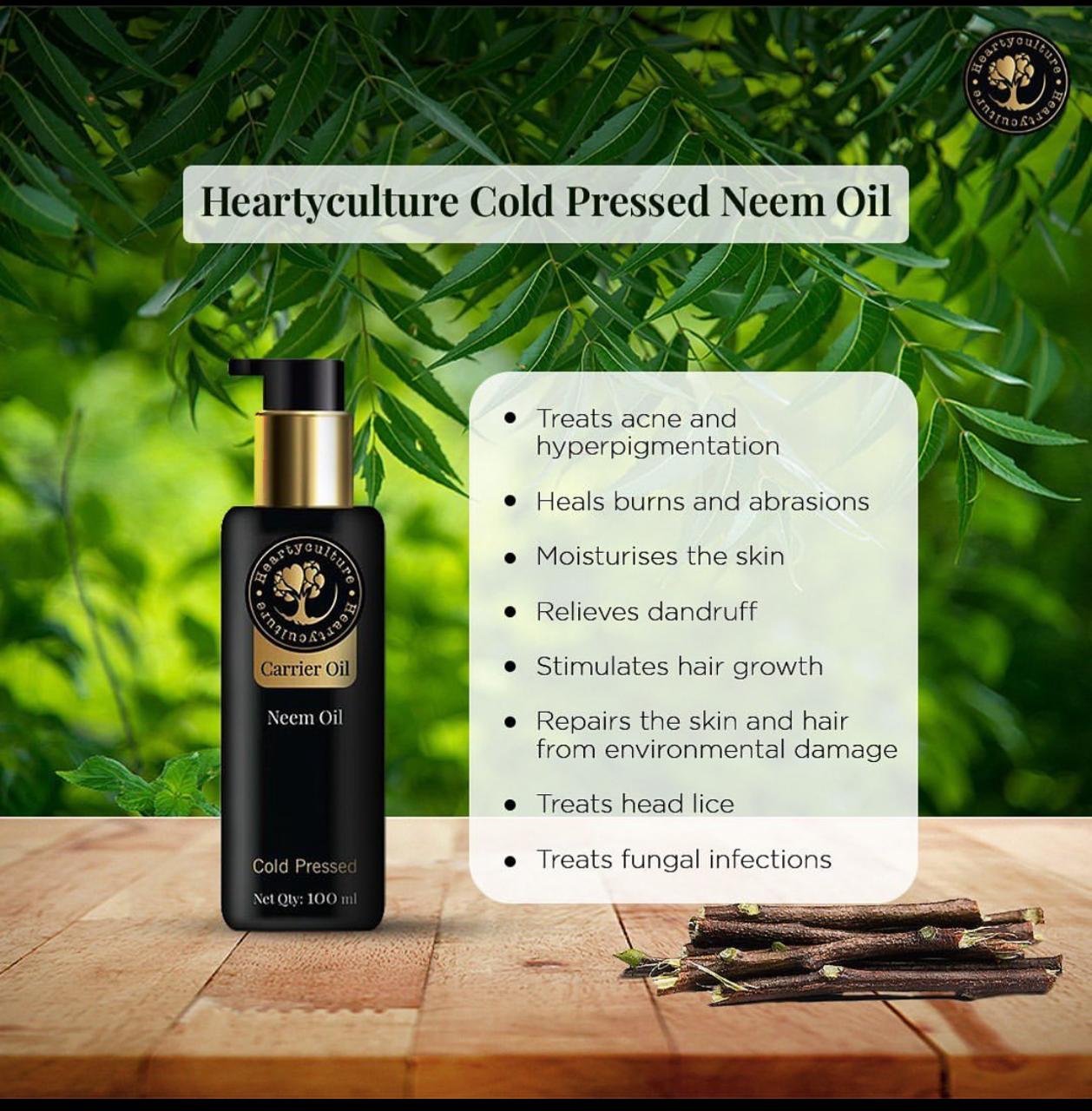 Heartyculture Neem Oil - 100 ML