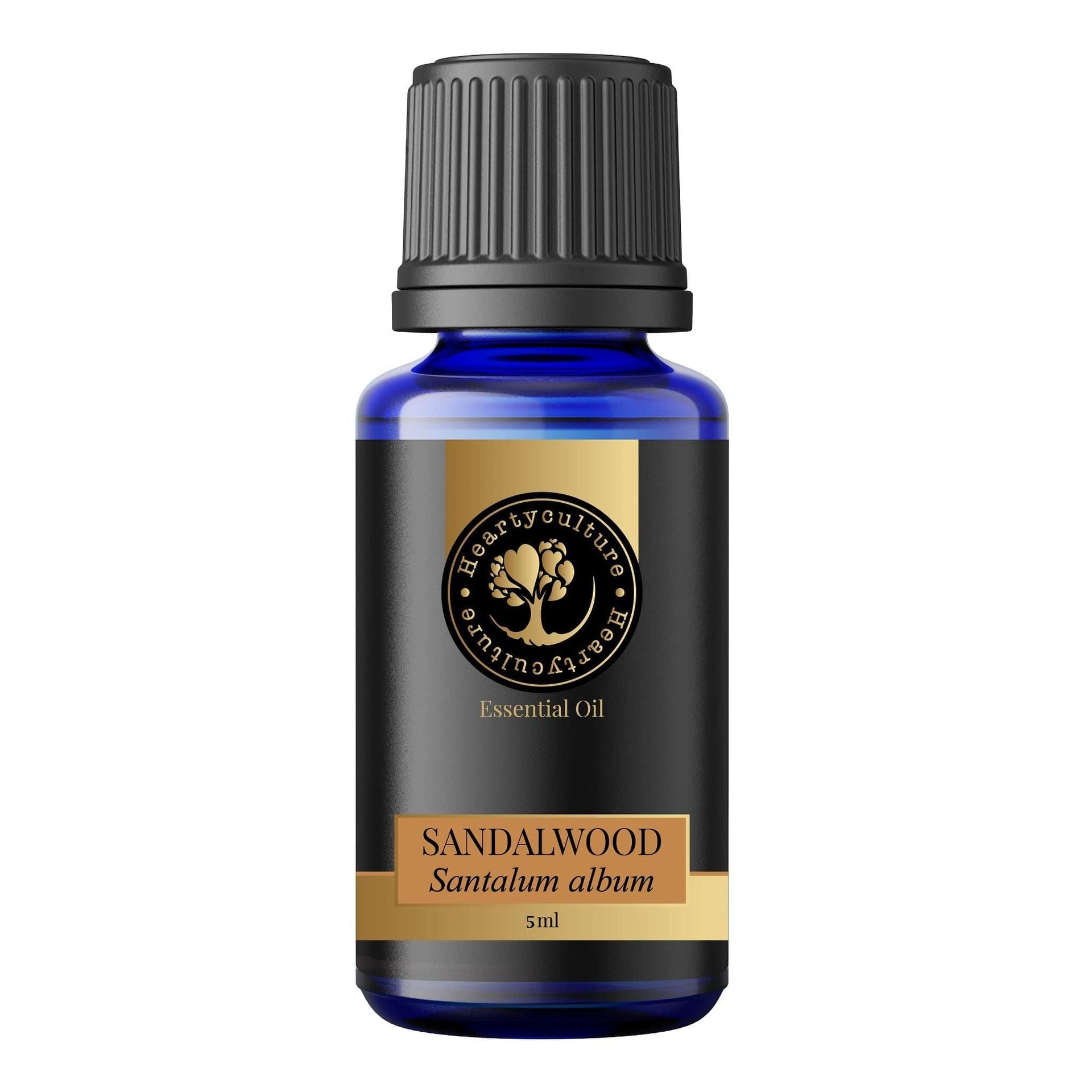 Heartyculture Sandalwood Essential Oil - 5 ml - hfnl!fe
